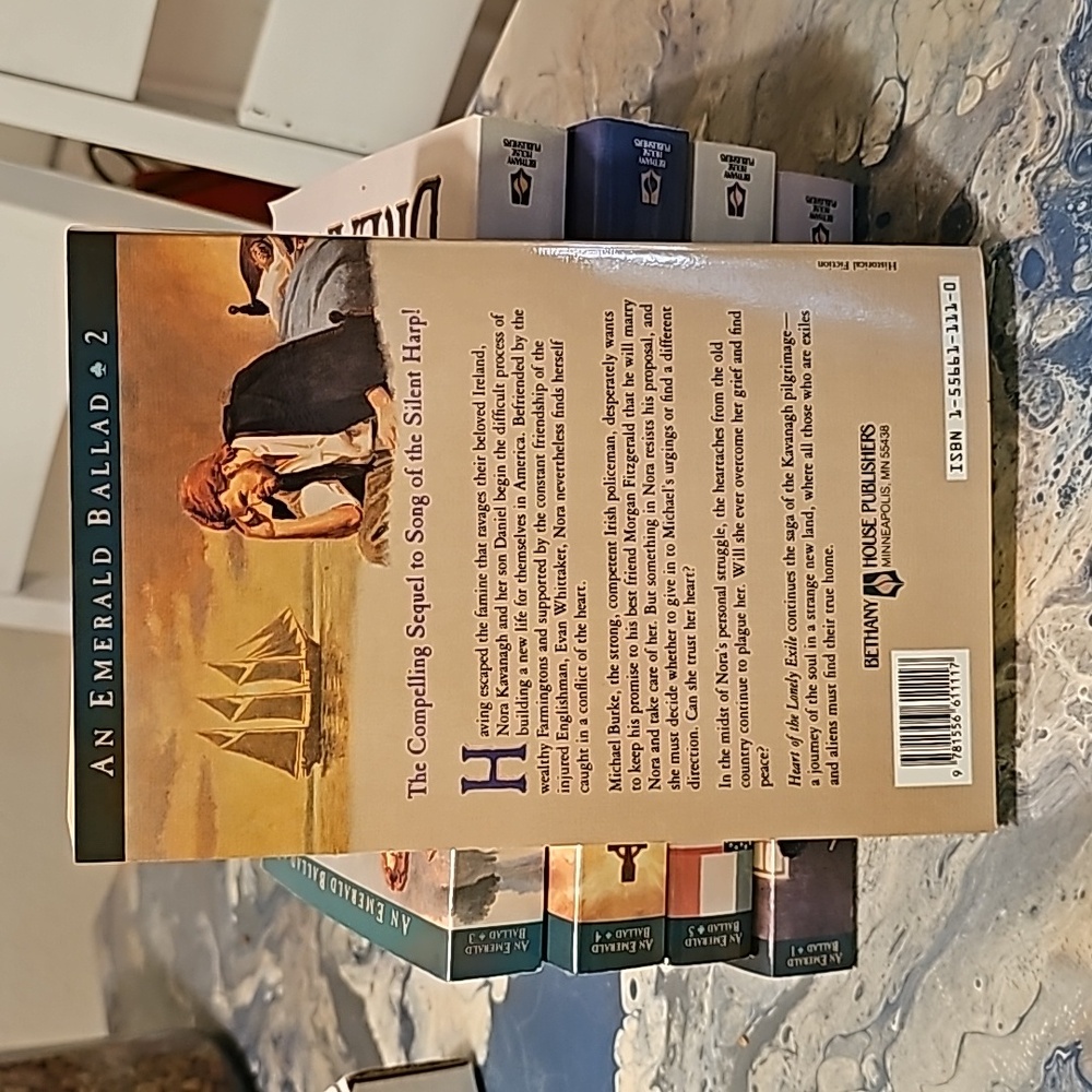 1991-1995 B. J. Hoff, An Emerald Ballad 5 Series Book Edition - Picture 7 of 15